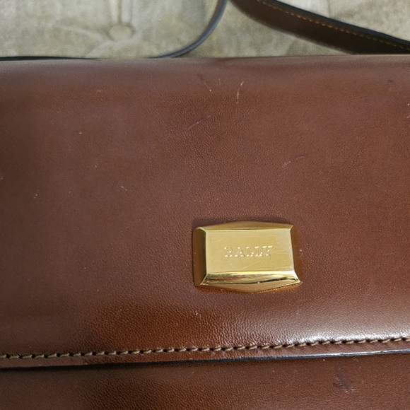 Vintage authentic Bally 2 way leather bag - Picture 5 of 12